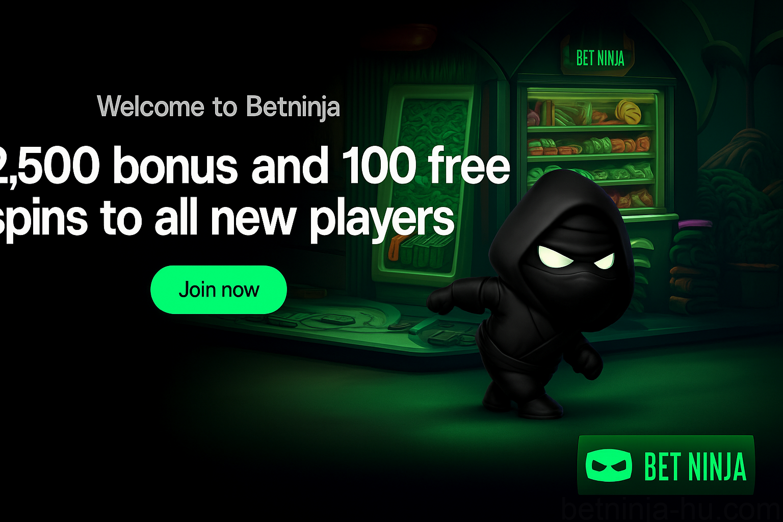 Betninja Casino Üdvözlő Bónusz